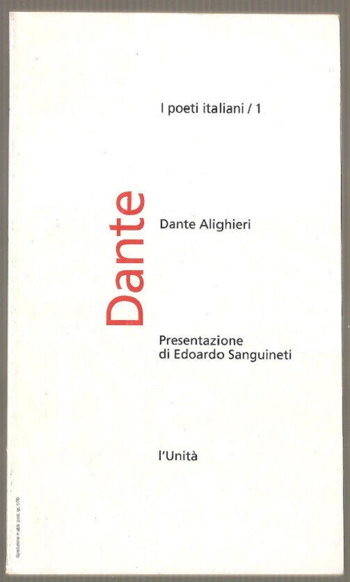 I poeti italiani/ 1 DANTE